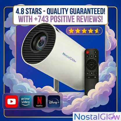 NostalGlow Projector 8K Room Decoration