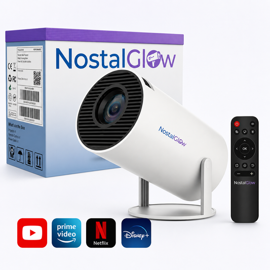 NostalGlow Projector 8K for Room Decoration