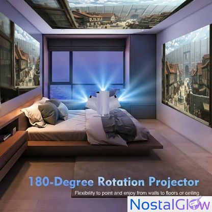 NostalGlow Projector 8K Room Decoration